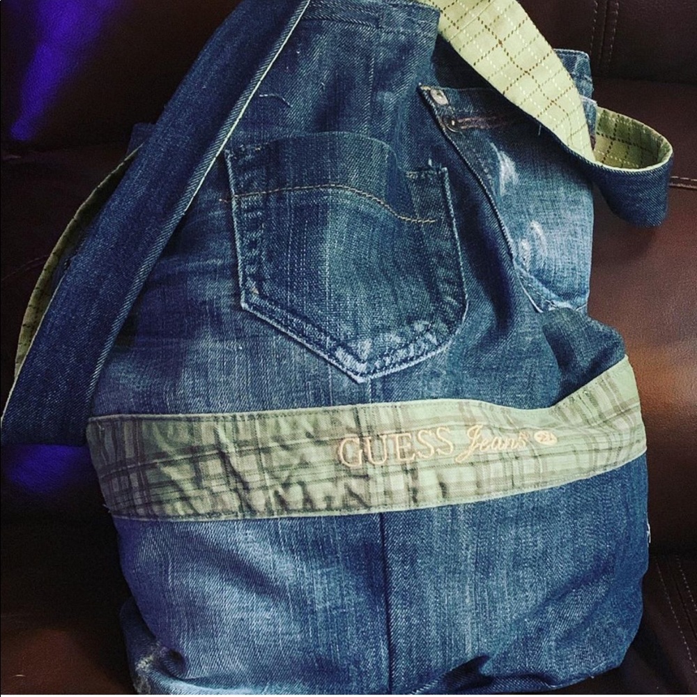 Guess jean crossbody bag